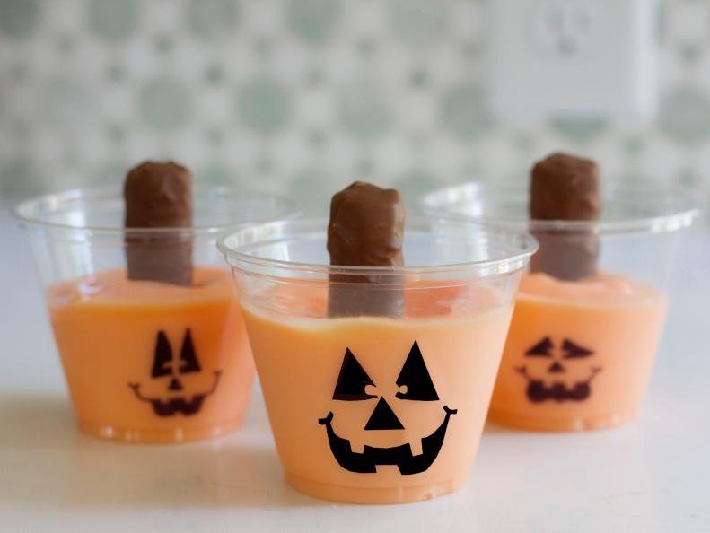 Quick and Easy Pudding Pumpkins