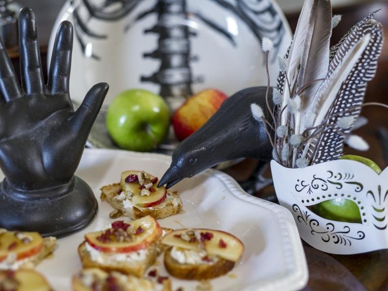 Honey + Goat Cheese Bruschetta