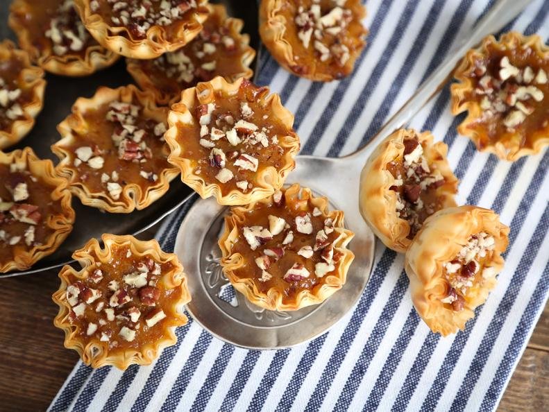 Pumpkin Pie Fillo Bites