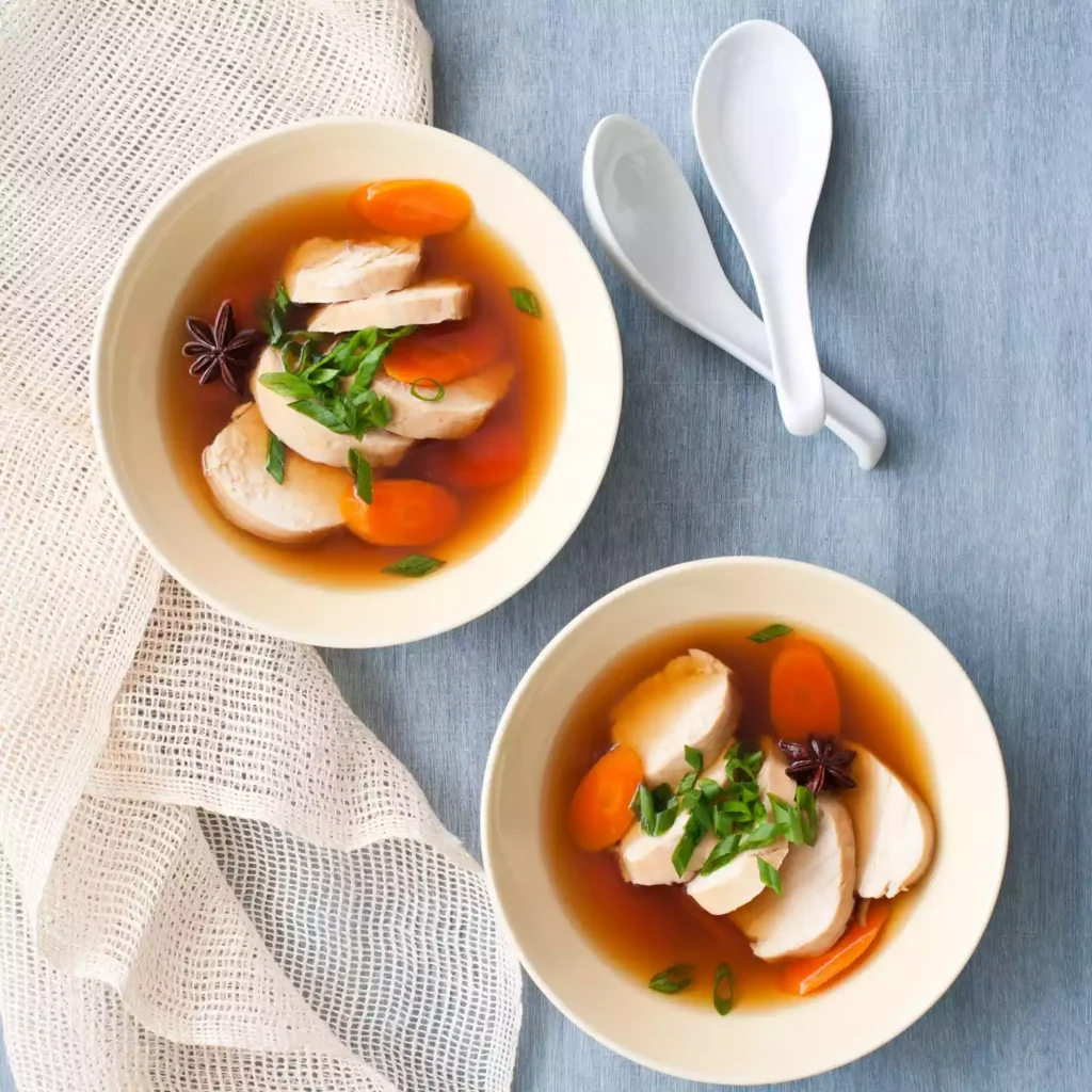 Chinese Poached Chicken Breasts with Star Anise