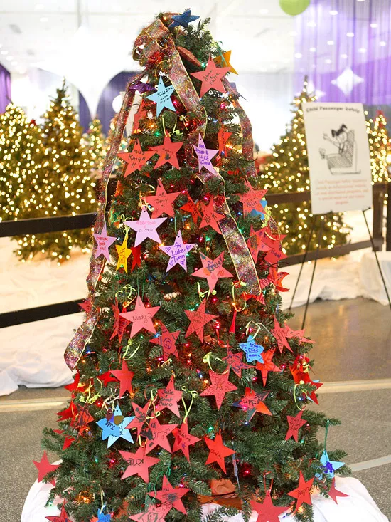 Paper Stars Christmas Tree
