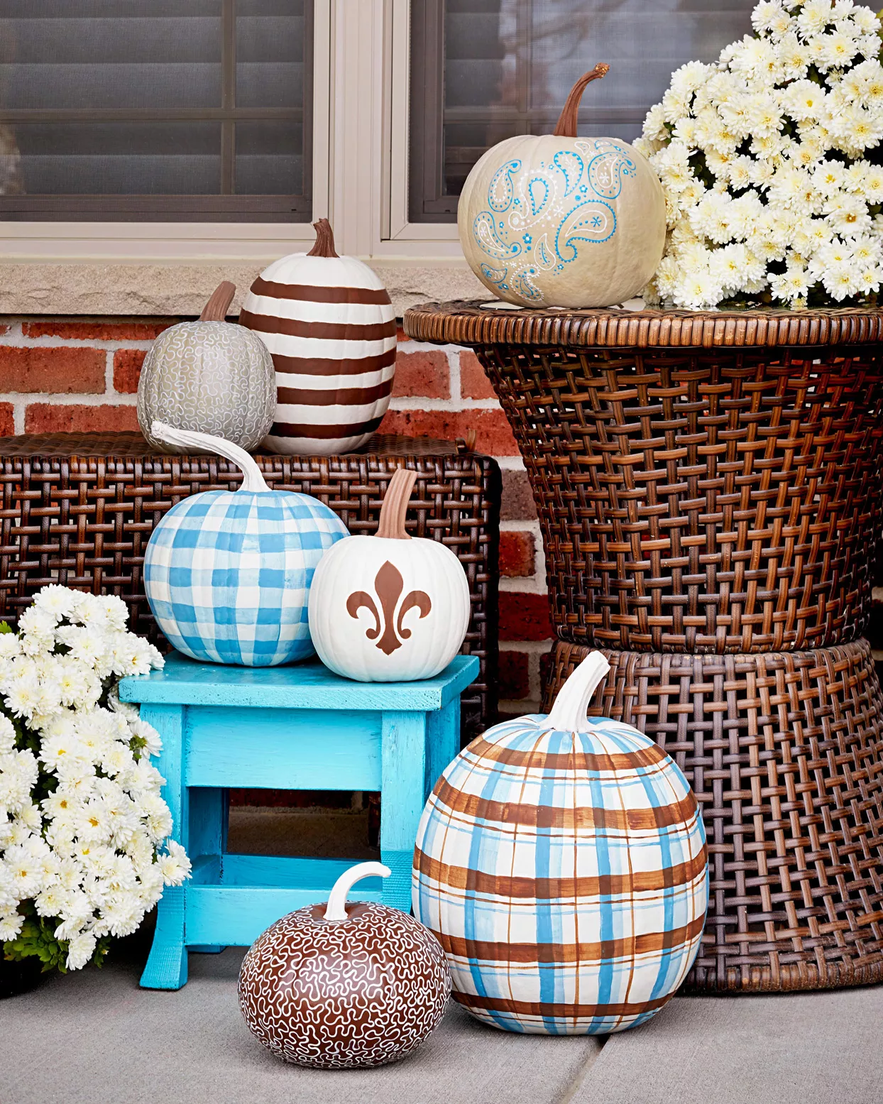 non traditional painted pumpkins