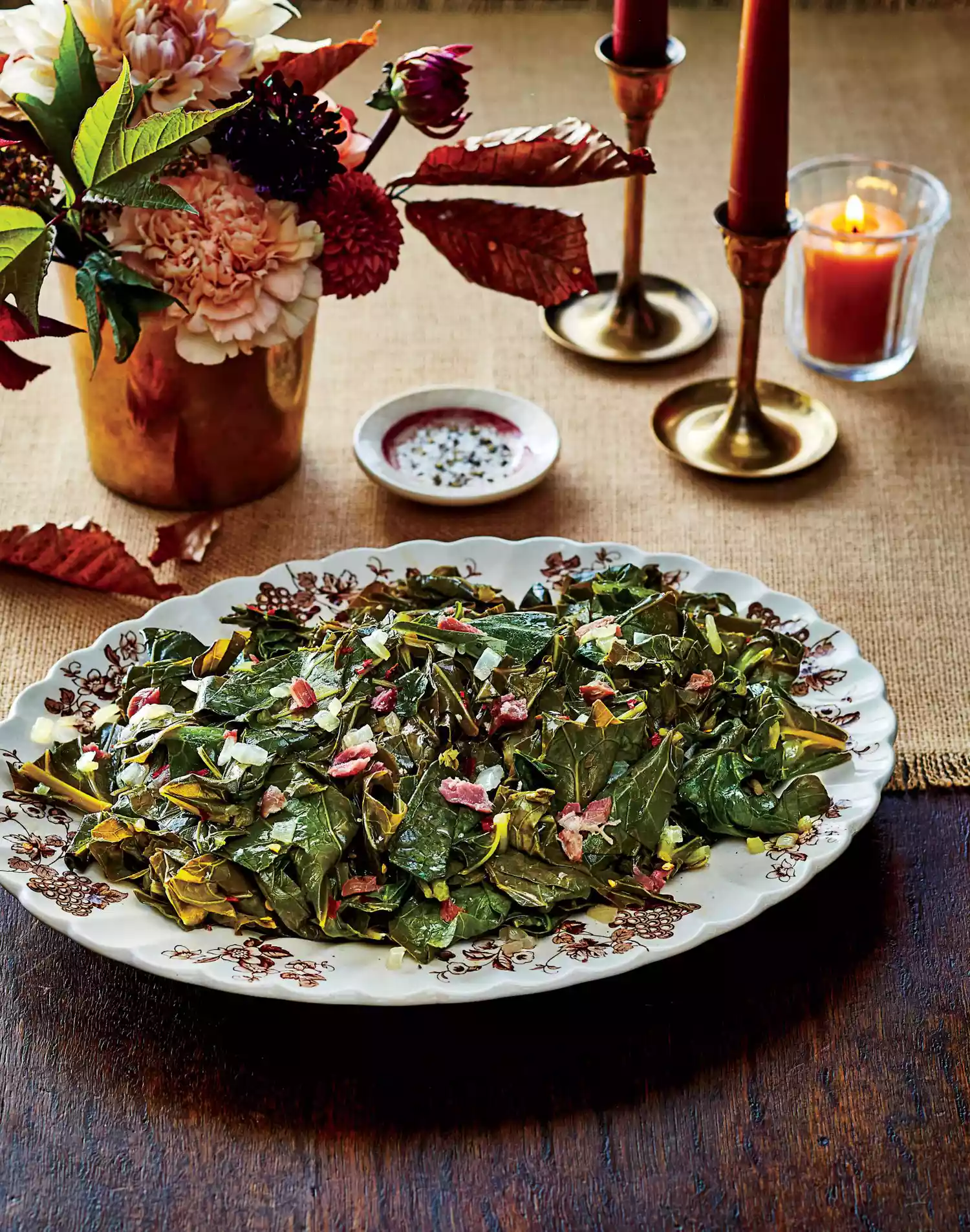 Slow-Cooker Collard Greens with Ham Hocks Recipe
