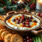 Baked Cranberry Cream Cheese Dip