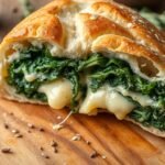 Cheesy Spinach Stuffed Bread