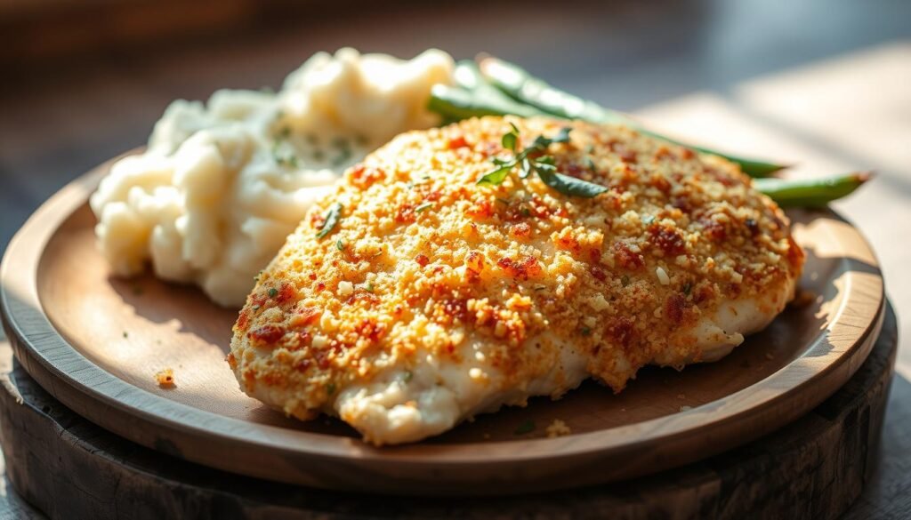 Copycat Longhorn Parmesan Crusted Chicken