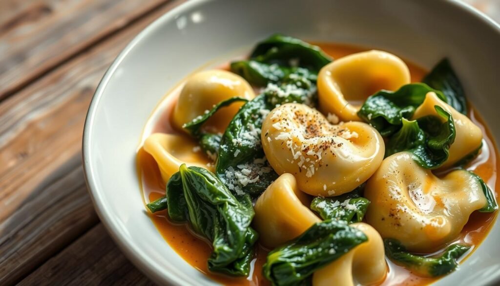 Creamy Spinach Tortellini