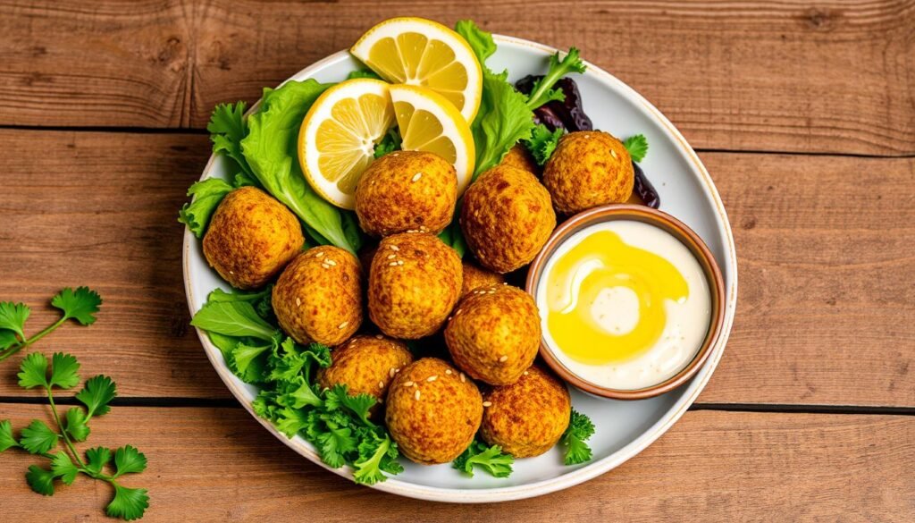 Falafel with Tahini Sauce Recipe