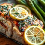 Grilled Salmon with Lemon Herb Butter Recipe