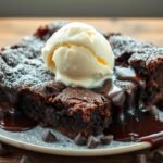 Hot Fudge Brownie Bread