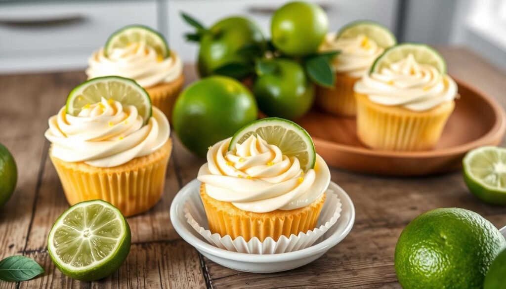 Key Lime Pie Cupcakes
