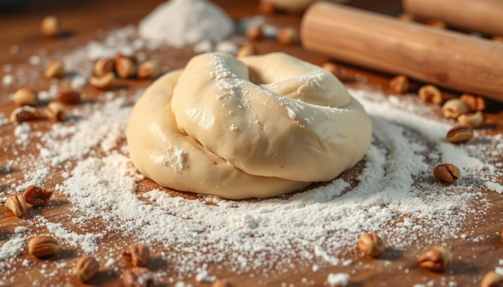Kourabiedes dough