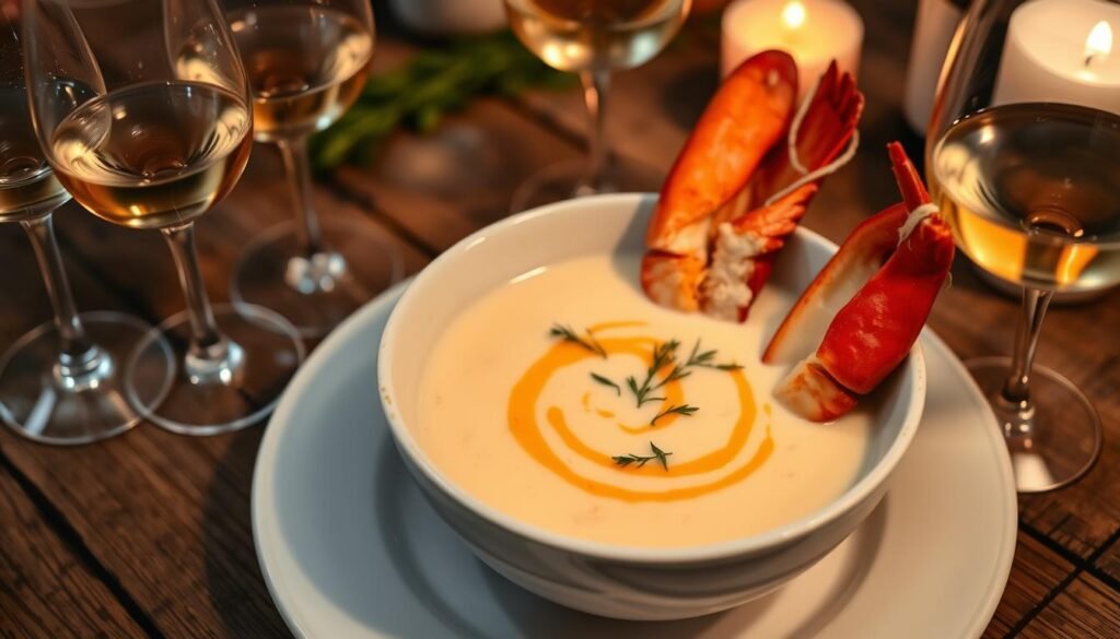 Lobster Bisque with Brandy