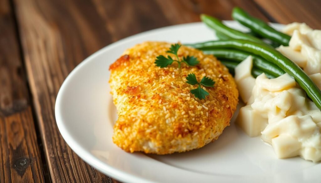 Longhorn Parmesan Crusted Chicken