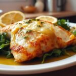 Pan Fried Cod with Lemon Butter Sauce