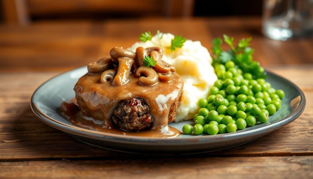 Salisbury Steak with Mushroom Gravy