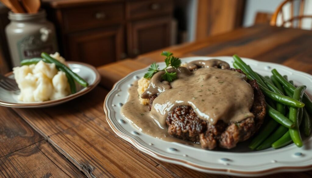Salisbury steak tips