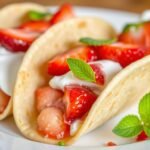 Strawberry Shortcake Tacos