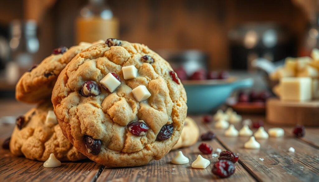 White Chocolate Cranberry Cookies Recipe