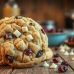White Chocolate Cranberry Cookies Recipe