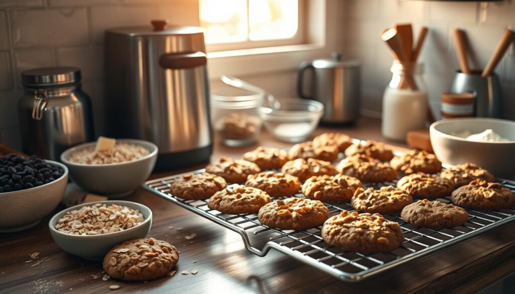 baking oatmeal cookies