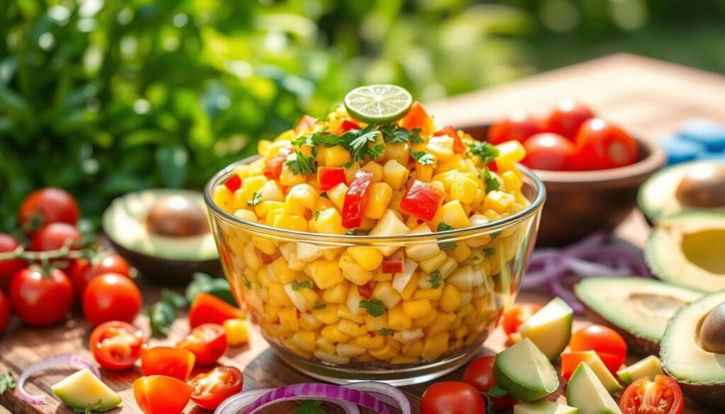 corn salad nutrition