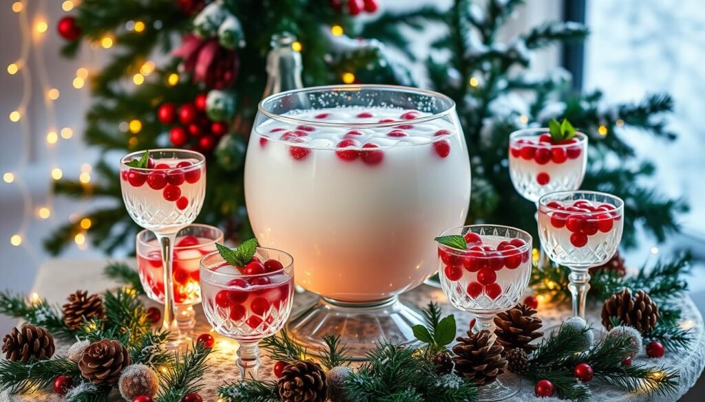 holiday drink presentation