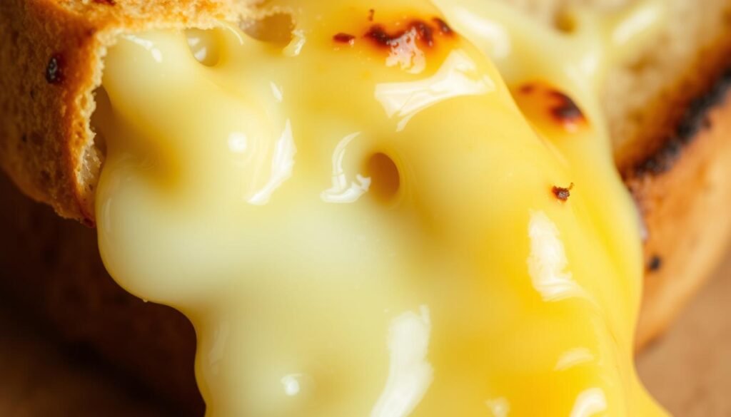 melting cheese
