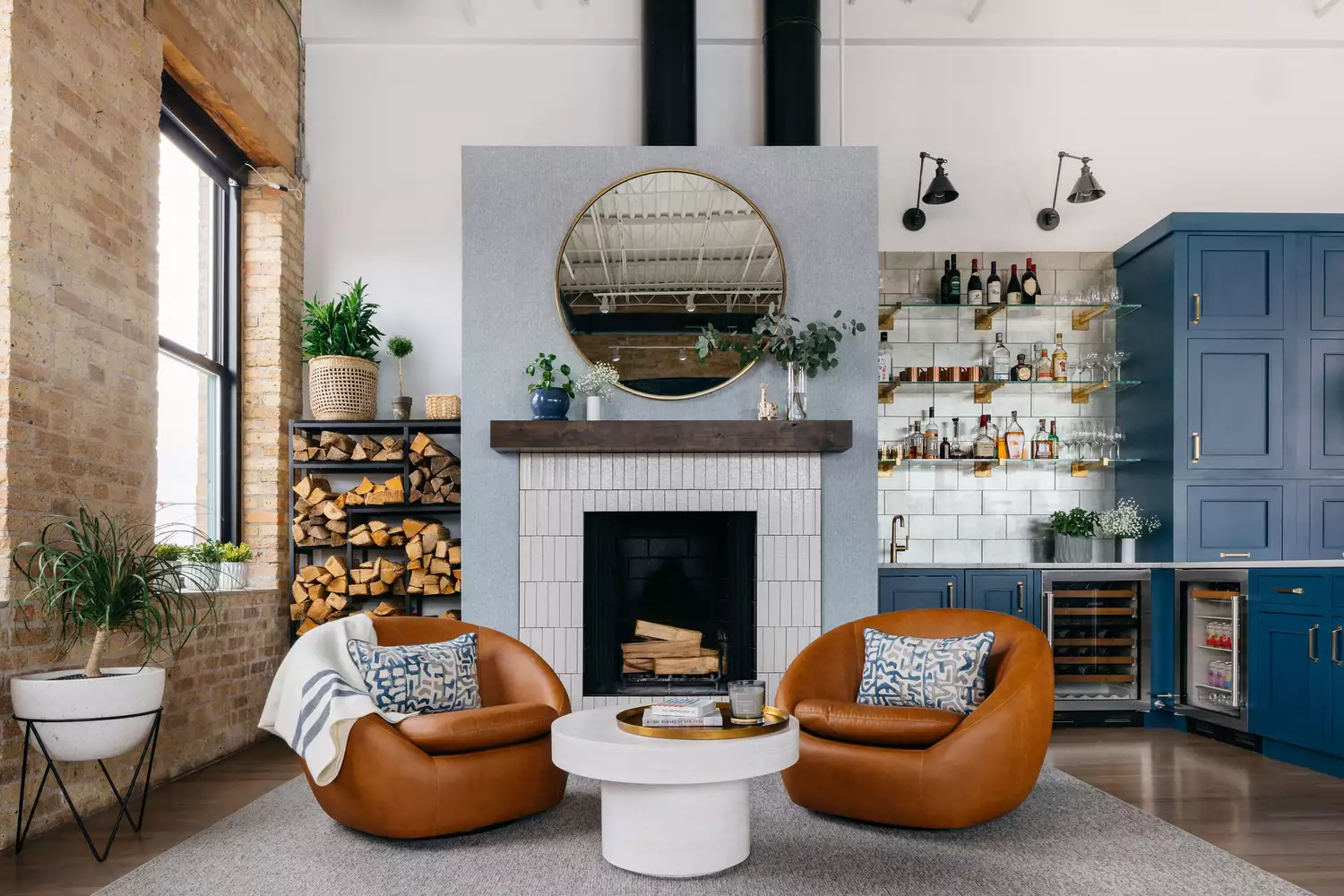 modern fireplace design